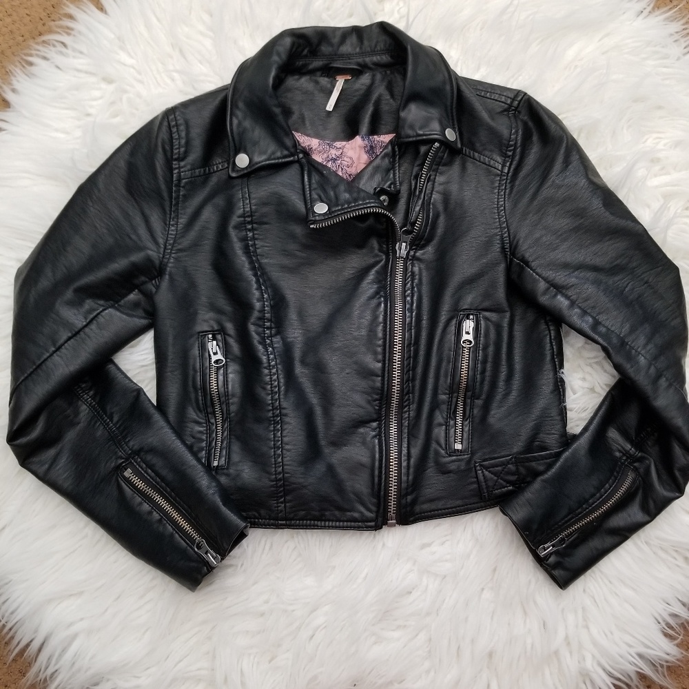 Free People Moto Jacket